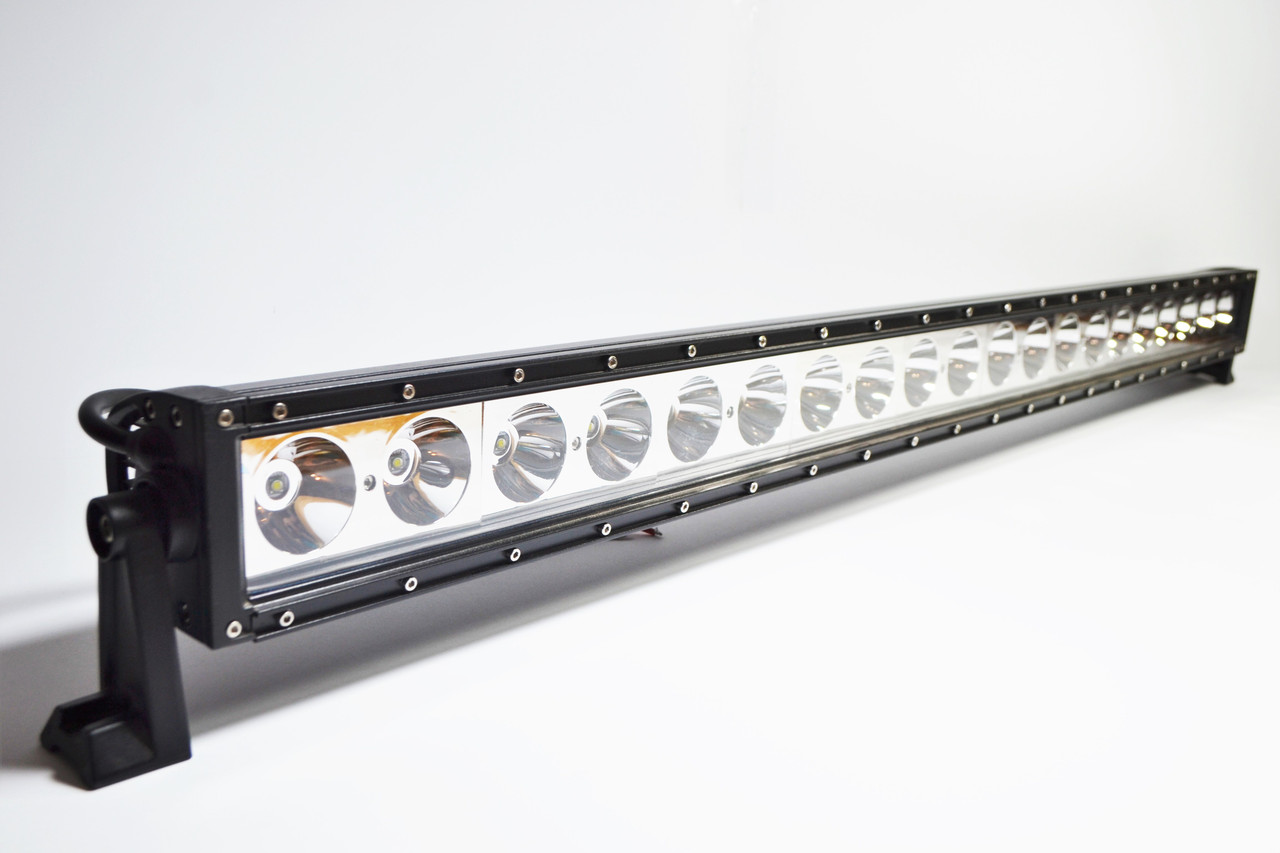 Світлодіодна LED-балка однорядна потужна діоди (127 см) 240 Вт (світлодіоди 10w x24 шт.), фото 1