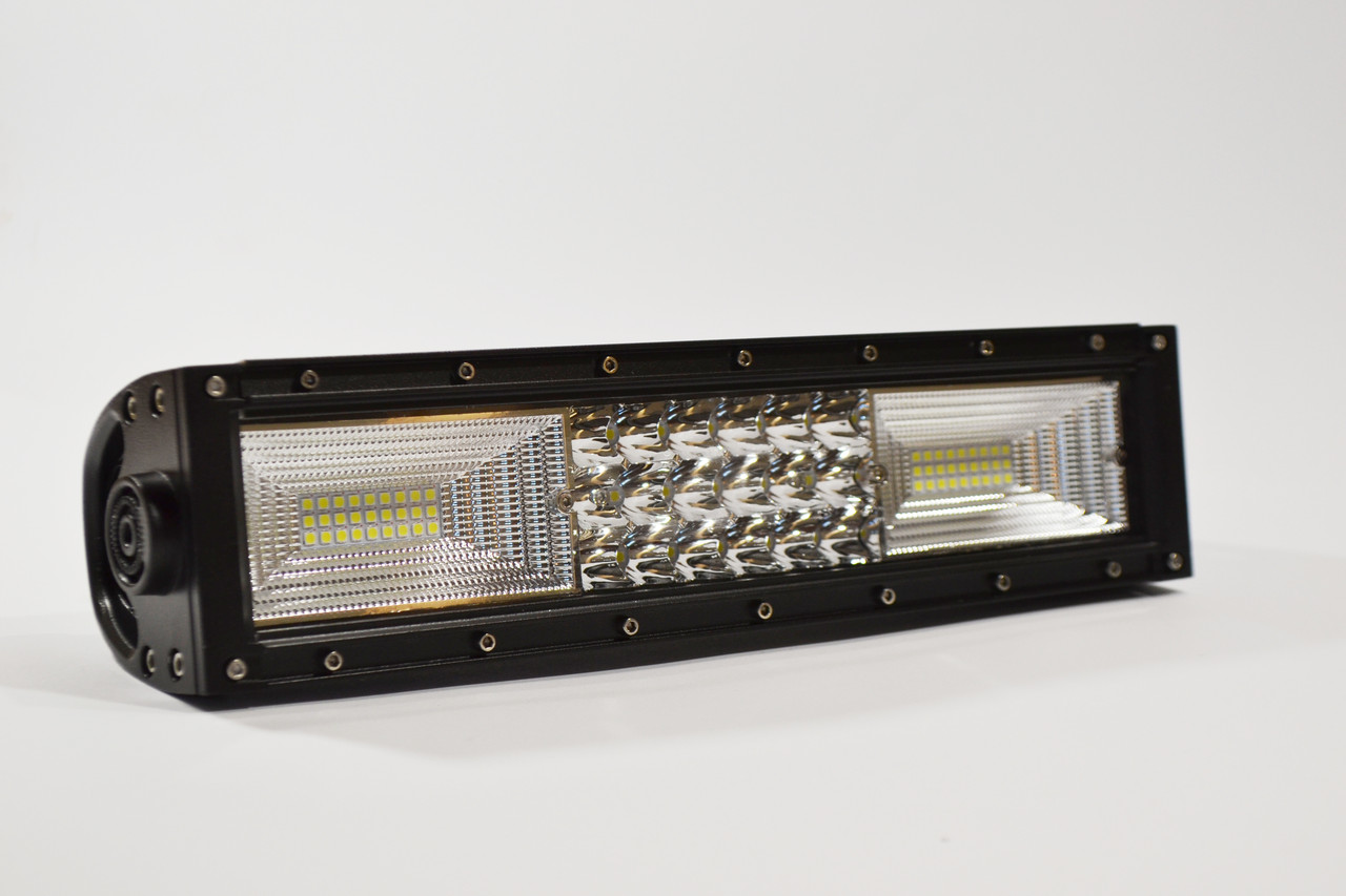 Світлодіодна LED Балка (35 см) 216 Вт (світлодіоди 3w x72шт) Комбіноване світло, фото 1