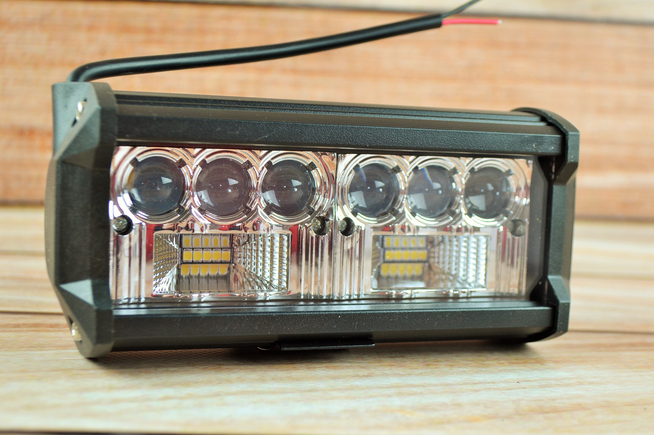 Світлодіодна LED Балка (22 см) 54 Вт (світлодіоди 3w x18шт) combo light NEW, фото 1