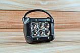 Світлодіодна LED-фара 18 Вт (світлодіоди 3w x6шт) Вузький промінь, фото 8