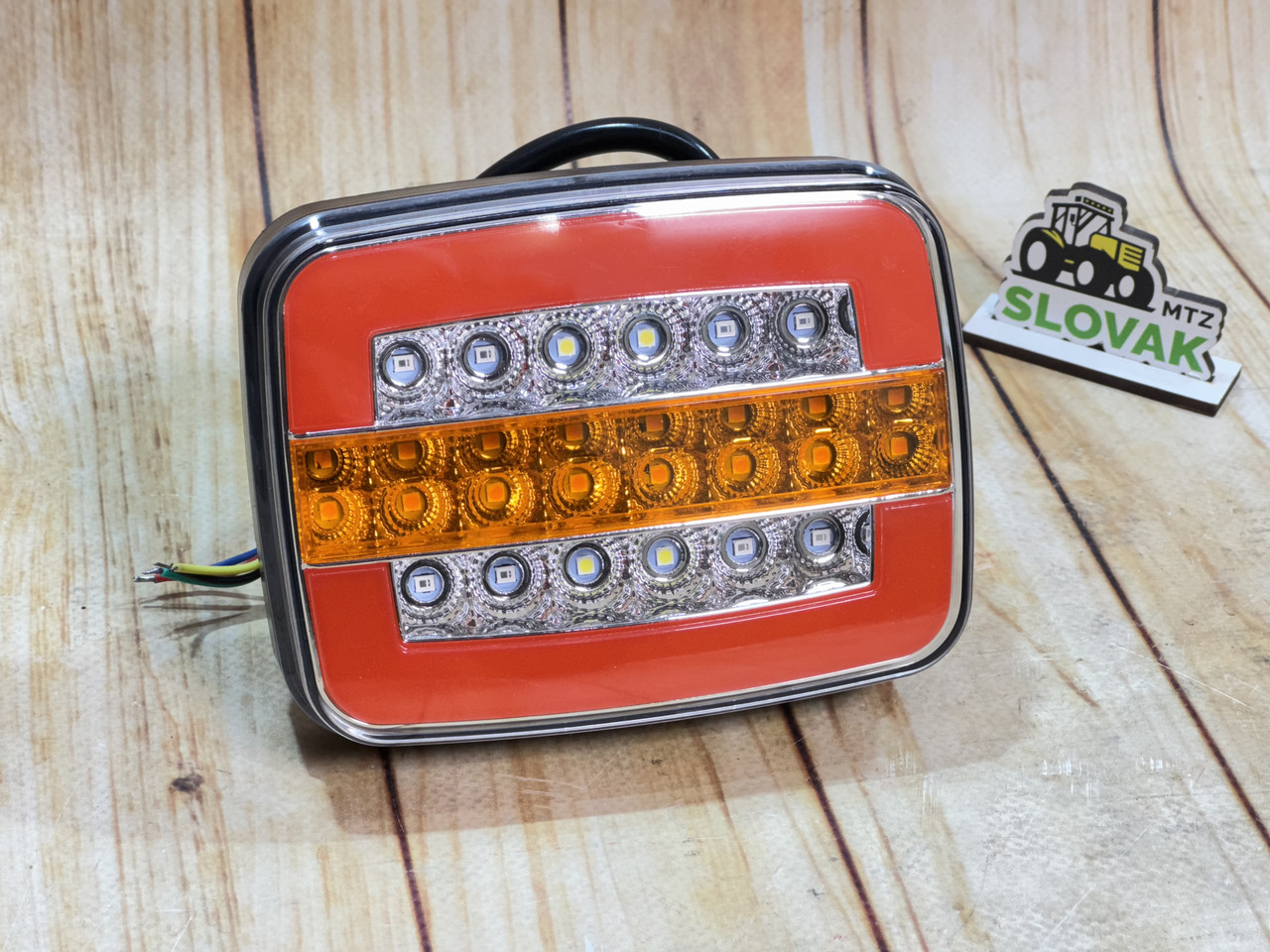 Ліхтар LED задній поворот, задній хід (IP67 12-36V, мм, мм, мм) 4-рех режимний, фото 1