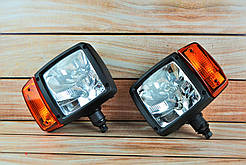 Комплект передніх універсальних Фар спецтехніки, JCB 3CX, 4CX ( 212* 146* 97* )