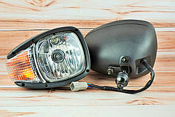 Комплект передніх універсальних Фар спецтехніки JCB 3CX, 4CX ( 240 мм*160 мм*150 мм* ) А-016