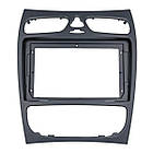 Штатна магнітола серії QIV Q1 під Mercedes Benz CLK Class C209 A209 2002-2005 (F1) (W1)9 дюймів, фото 2