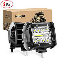 Світлодіодна LED-фара 60 Вт (світлодіоди 3w x20 шт.) (Комплект 2 шт.)