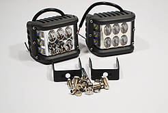 Світлодіодна LED-фара 60 Вт (світлодіоди 5W x12 шт.) комплект 2 шт.