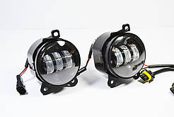 Світлодіодна протитуманна фара на ЗАСТОСУВАННЯ Ваз 2170, 2172. LED- фари з лінзами в бампер Білий