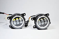 Світлодіодна протитуманна фара універсальна (30 Вт) 4 дюйм Ангельське око Біле світло