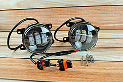 Світлодіодна протитуманна фара універсальна (30 Вт) 4 дюйми Жовте + Біле світло