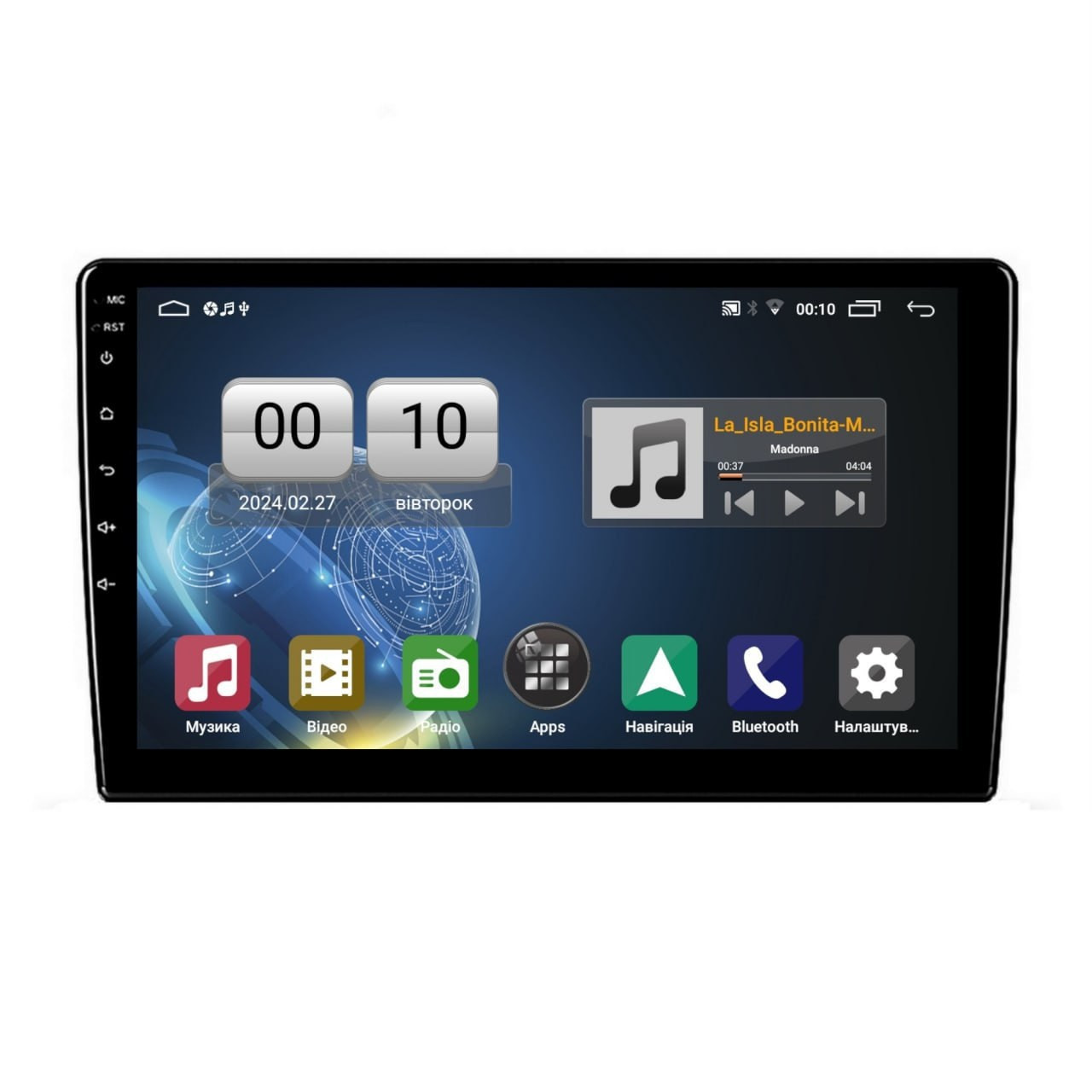 Автомагнітола серії QIV Q1 9" 2/32 (9", IPS, 4Core, 2/32Gb, CarPlay/Android Auto), фото 1