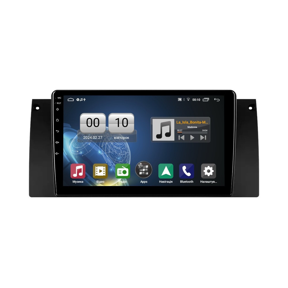 Штатна магнітола серії QIV Q1 під BMW X5 E39 E53 1999 - 2006 (W1) 9 дюймів, фото 1