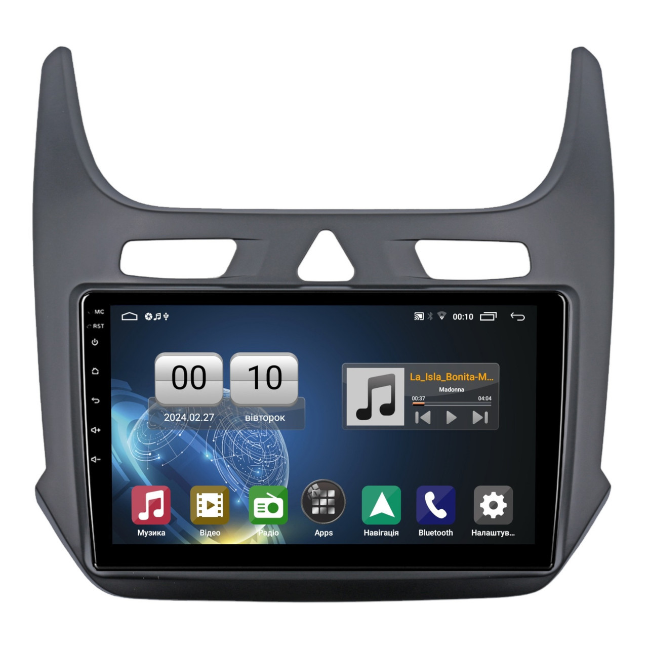 Штатна магнітола серії QIV Q1 під Chevrolet Cobalt 2 2011 - 2018 (W3) 9 дюймів
