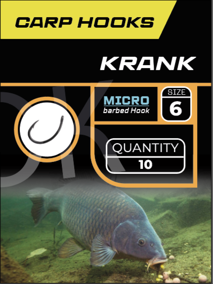 🇺🇦 Короповий гачок «Krank Hook» √6 🇺🇦
