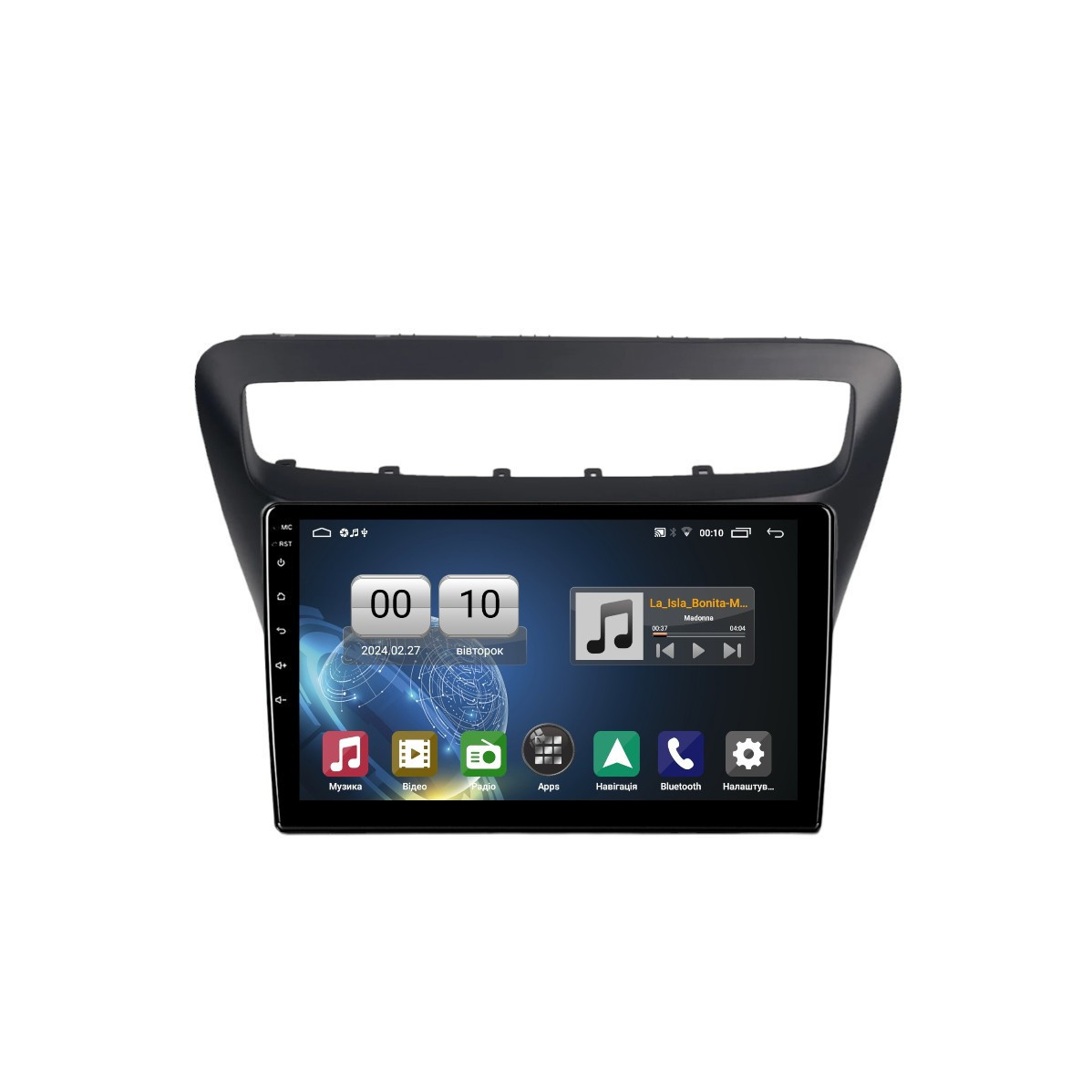 Штатна магнітола серії QIV Q1 під Chevrolet Lova RV 2016+ (W1) 9 дюймів