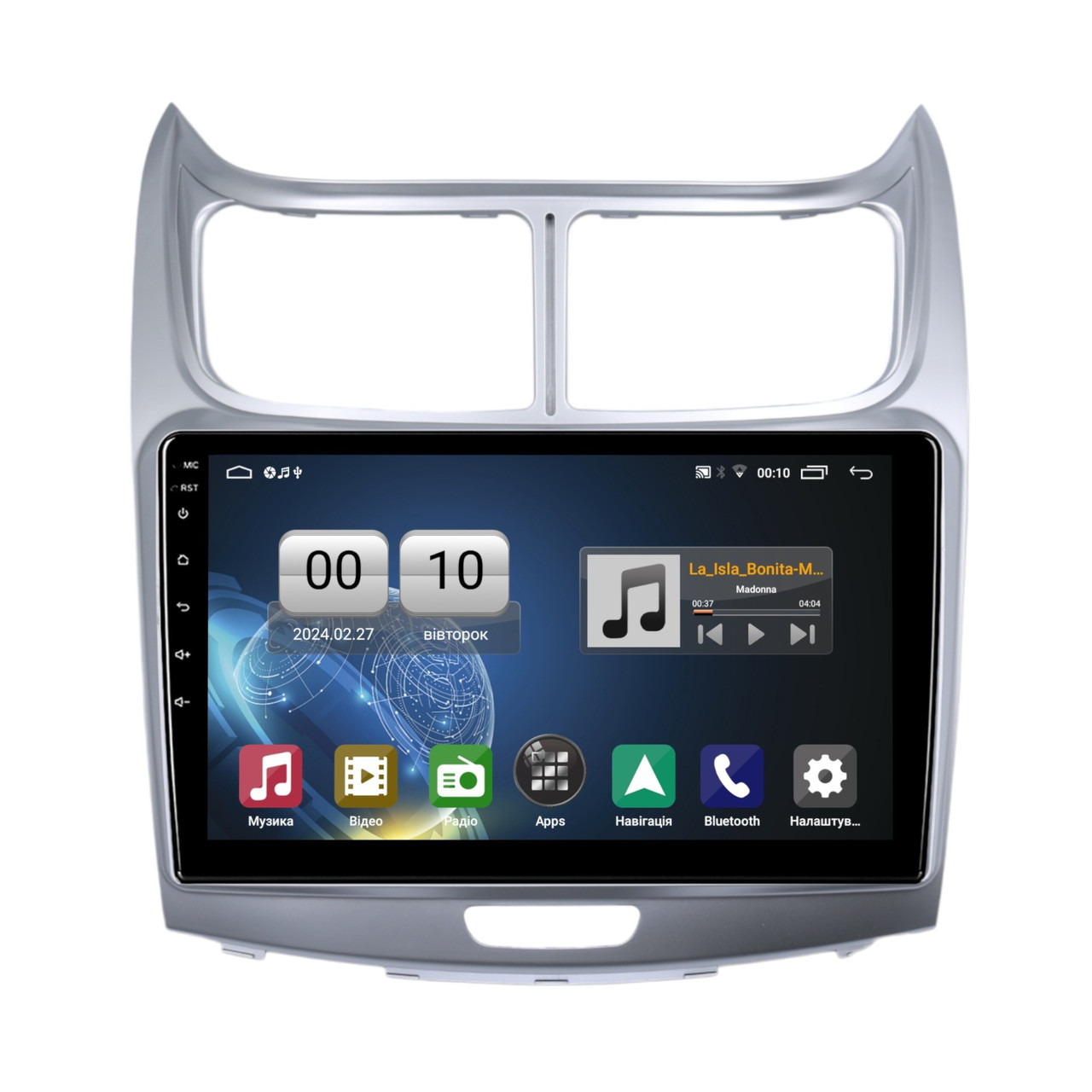 Штатна магнітола серії QIV Q1 під Chevrolet Sail 2009-2013 9 дюймів, фото 1