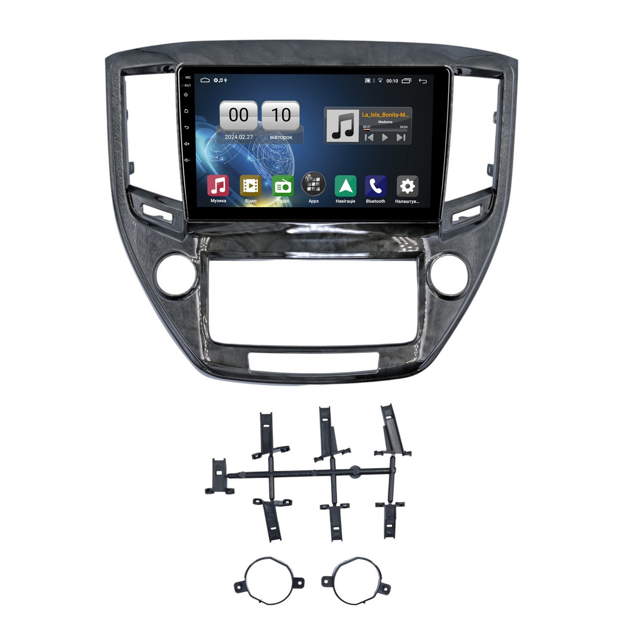 Штатна магнітола серії QIV Q1 під Toyota Crown S210 2012-2018 (W1) 9 дюймів, фото 1