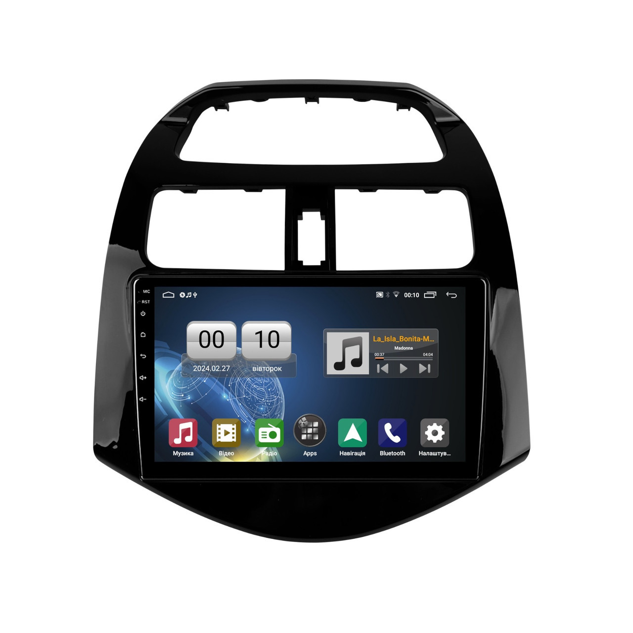 Штатна магнітола серії QIV Q1 під Chevrolet Spark 2009-2016 (W1) 9 дюймів