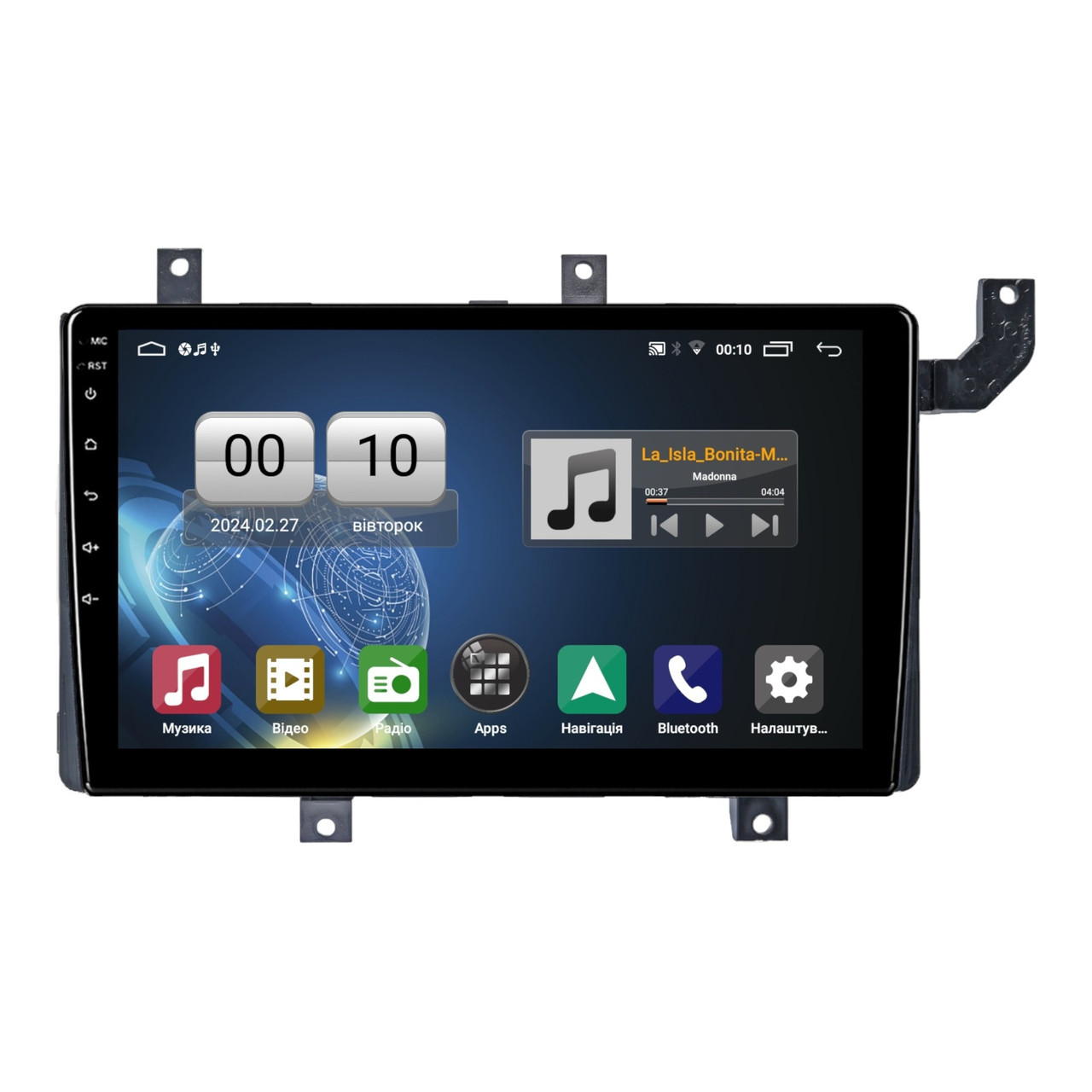Штатна магнітола серії QIV Q1 під Toyota Tacoma N300 2015-2021 (W1) 9 дюймів
