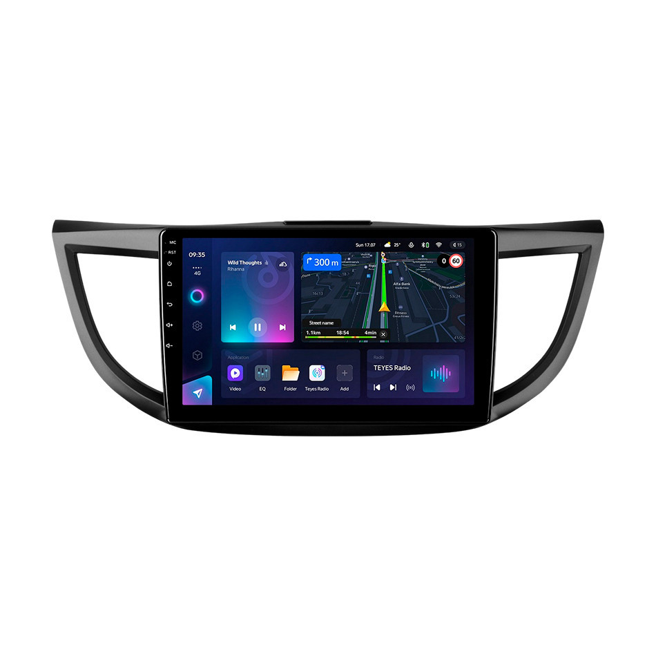 Штатна магнітола серії Teyes CC3L під Honda CR-V CRV 4 RM RE (9 inch) 2011-2018 (F2) (W3) 10 дюймів