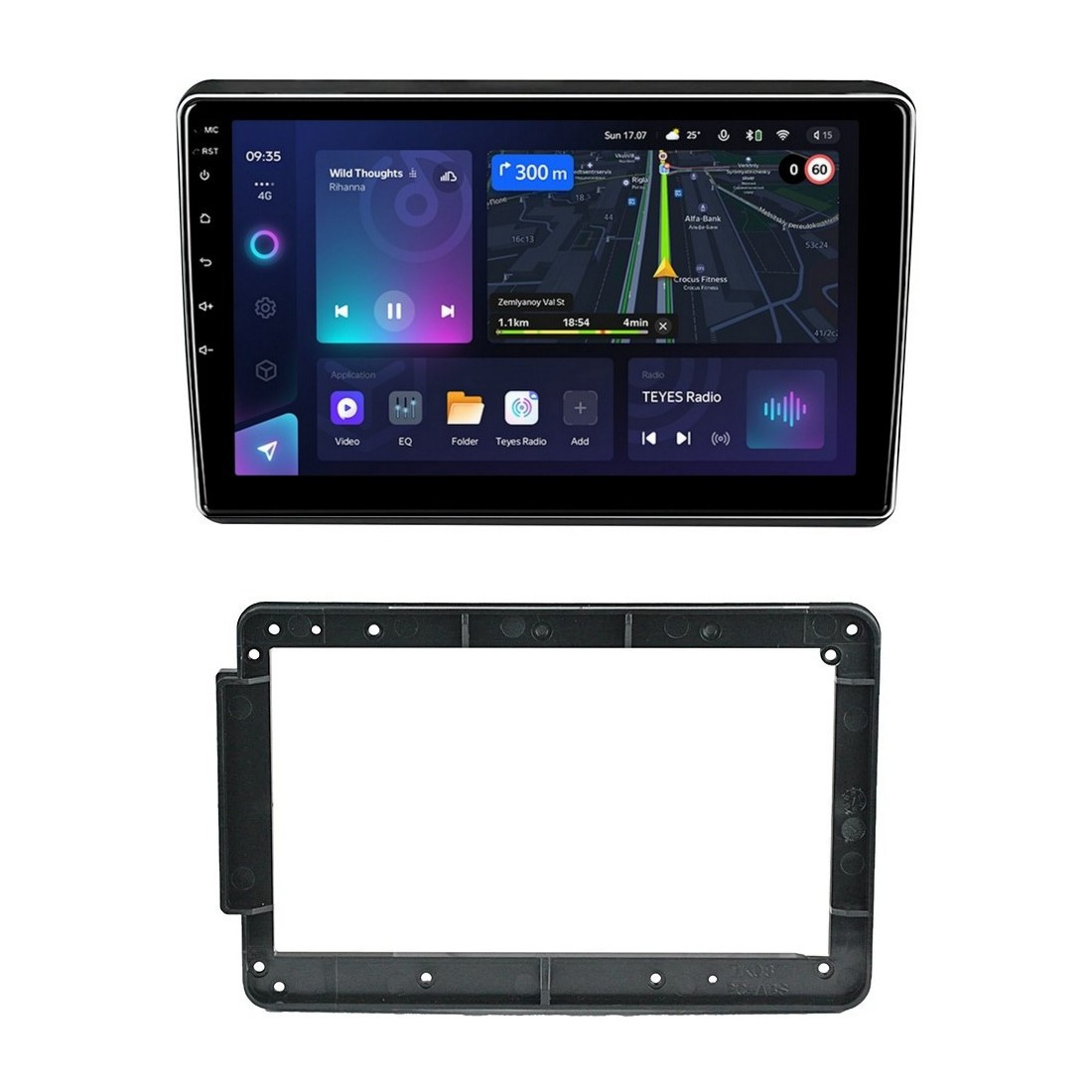 Штатна магнітола серії Teyes CC3L під Honda XRV,HRV ,WRV, VEZEL 2015-2018 (F1) (W5) 10 дюймів