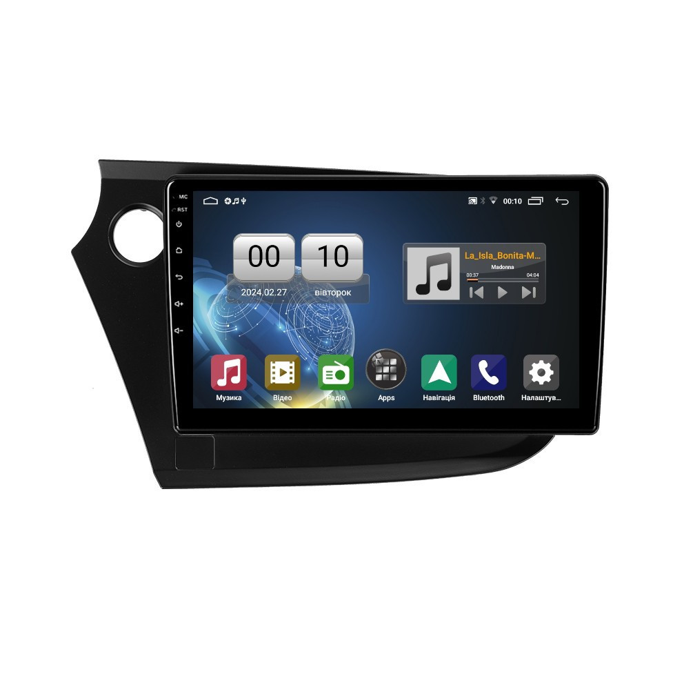 Штатна магнітола серії QIV Q1 під Honda Insight 2009-2014 9 дюймів
