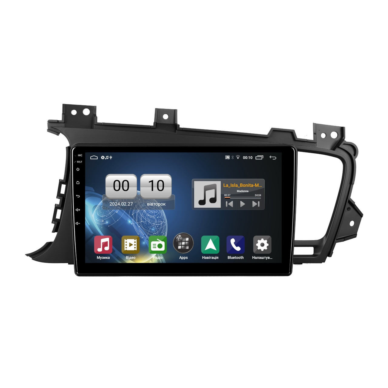 Штатна магнітола серії QIV Q1 під Kia Optima 3 TF, K5 2010-2013 (F2) (W1) 9 дюймів, фото 1