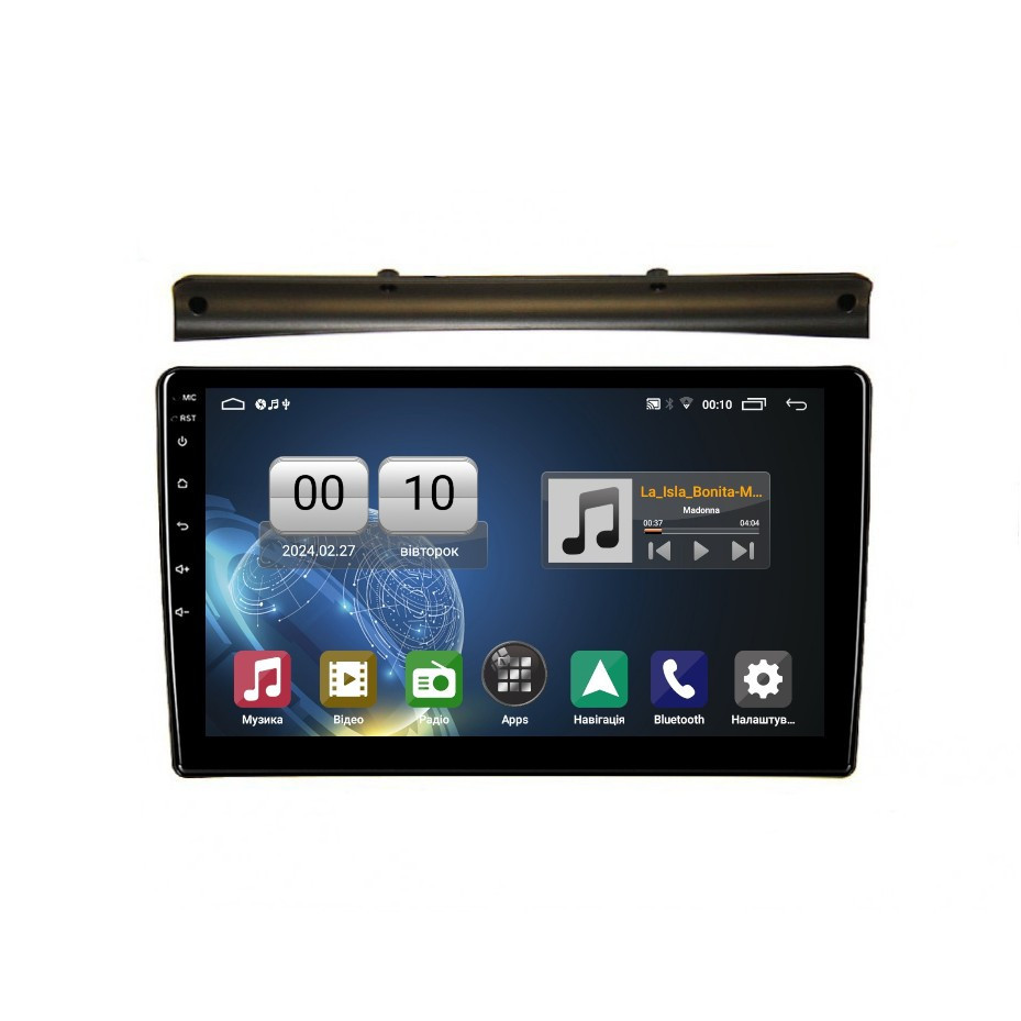 Штатна магнітола серії QIV Q1 під Hyundai Azera 2006-2010 Grandeur (TG) 2005–2011 (W1) 9 дюймів, фото 1