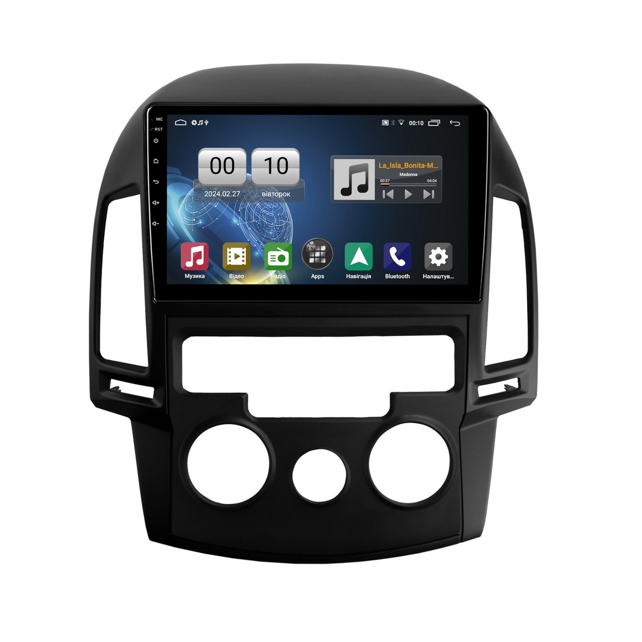 Штатна магнітола серії QIV Q1 під Hyundai i30 1 FD 2007-2012 (F1) 9 дюймів, фото 1