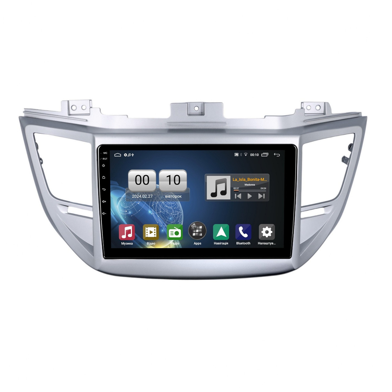 Штатна магнітола серії QIV Q1 під Hyundai Tucson 3 2015-2018 (W2) 9 дюймів, фото 1