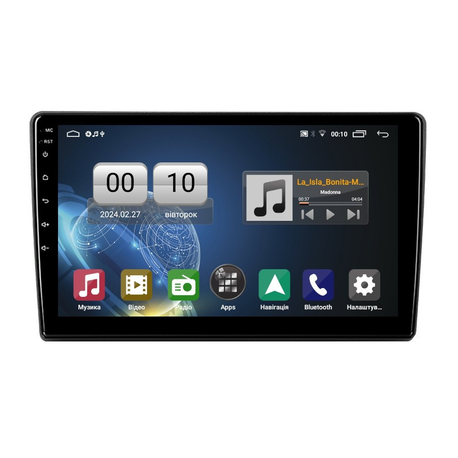 Штатна магнітола серії QIV Q1 під Kia CEED Cee'd 2 JD 2006-2009 9 дюймів