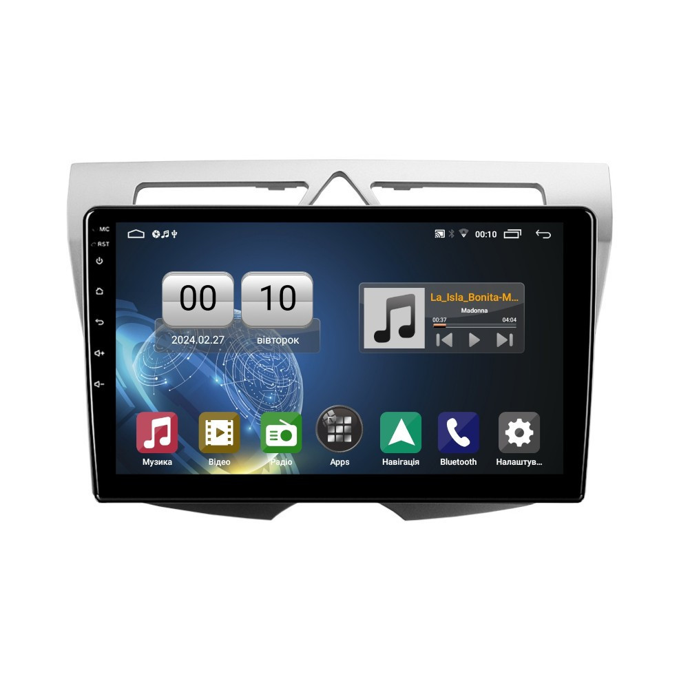 Штатна магнітола серії QIV Q1 під Kia Morning, Picanto 2007-2011 (W2) 9 дюймів