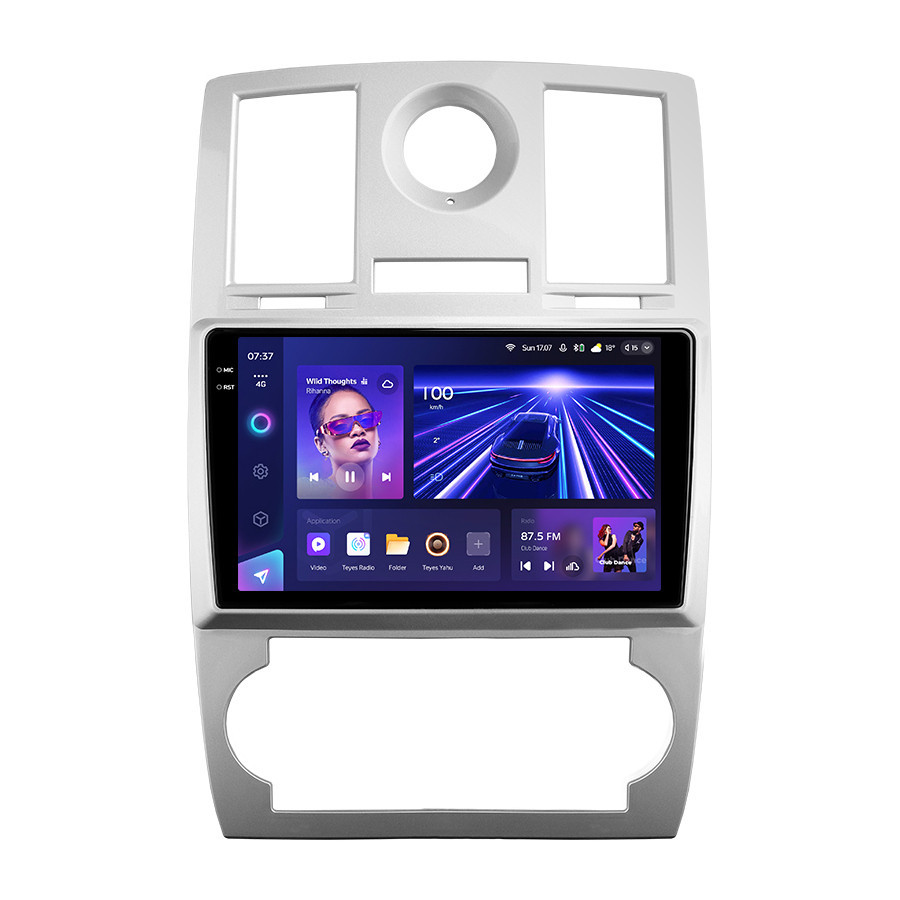 Штатна магнітола серії Teyes 2K 360 CC3 6*128Gb під Chrysler 300C 1 2004-2011 (F1) (W2) 9 дюймів