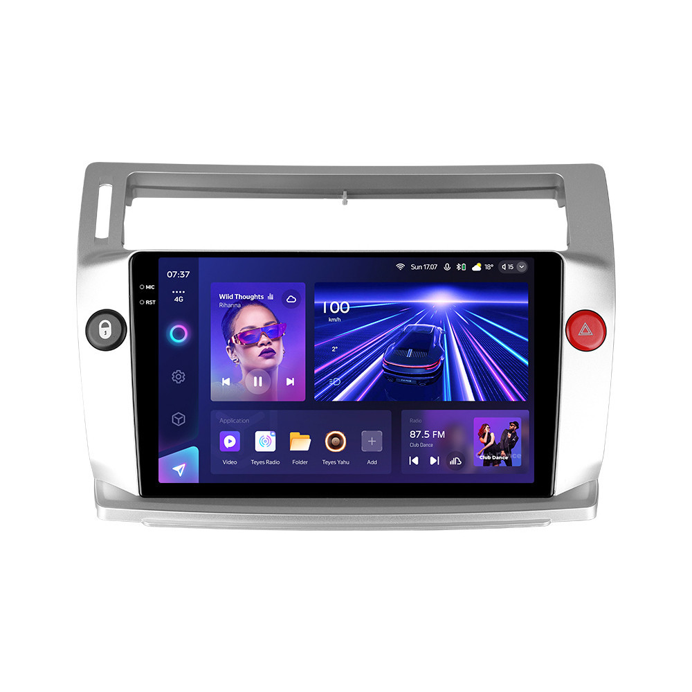 Штатна магнітола серії Teyes 2K 360 CC3 6*128Gb під Citroen C4 LA LC C-Triomphe C-Quatre 2004-2014 (F1) (W2) 9