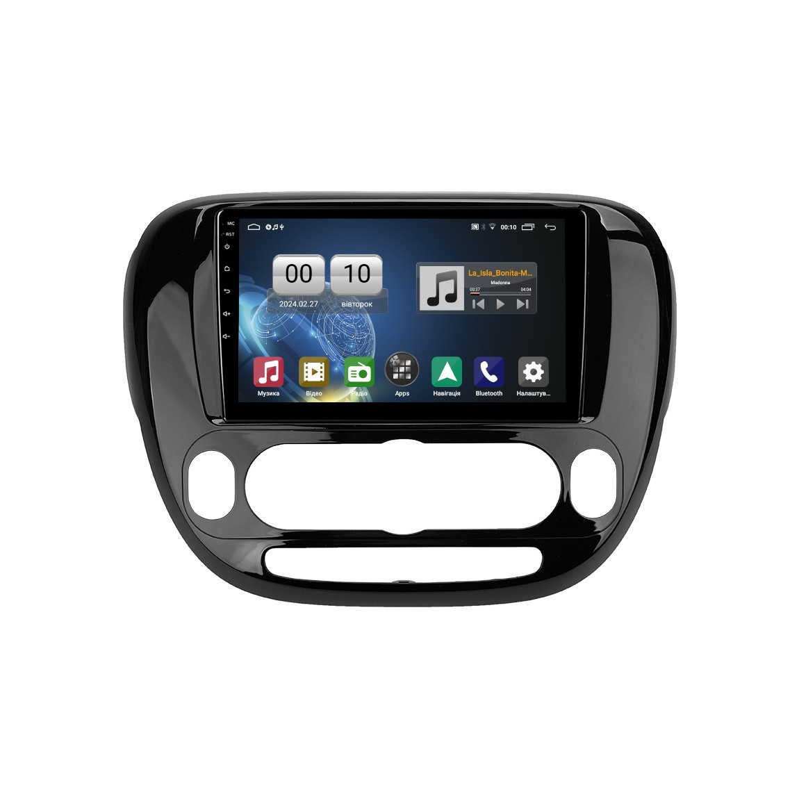 Штатна магнітола серії QIV Q1 під Kia Soul 2 PS 2013-2019 (F2) 9 дюймів