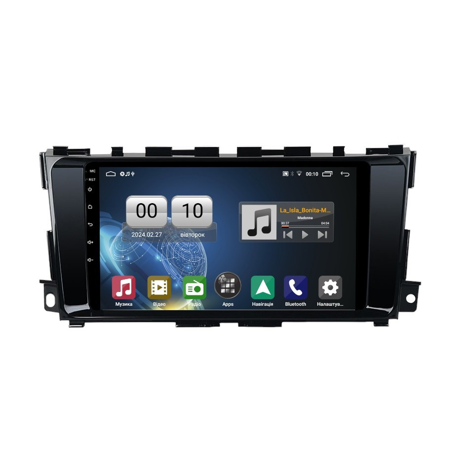 Штатна магнітола серії QIV Q1 під Nissan Altima, Teana 2012+ (F1) 9 дюймів