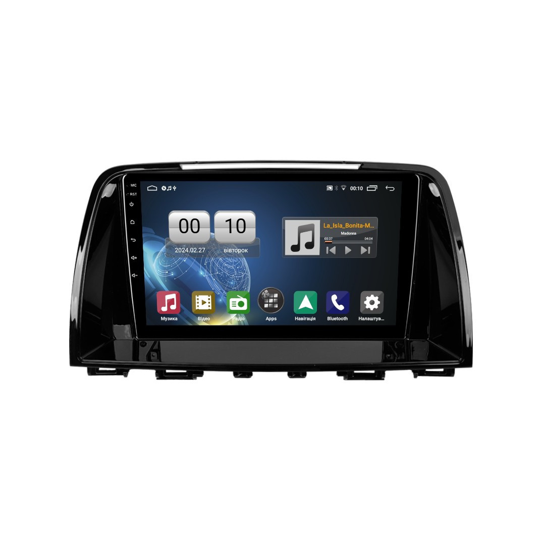 Штатна магнітола серії QIV Q1 під Mazda 6 3 GL GJ 2012-2017 (F1) 9 дюймів, фото 1