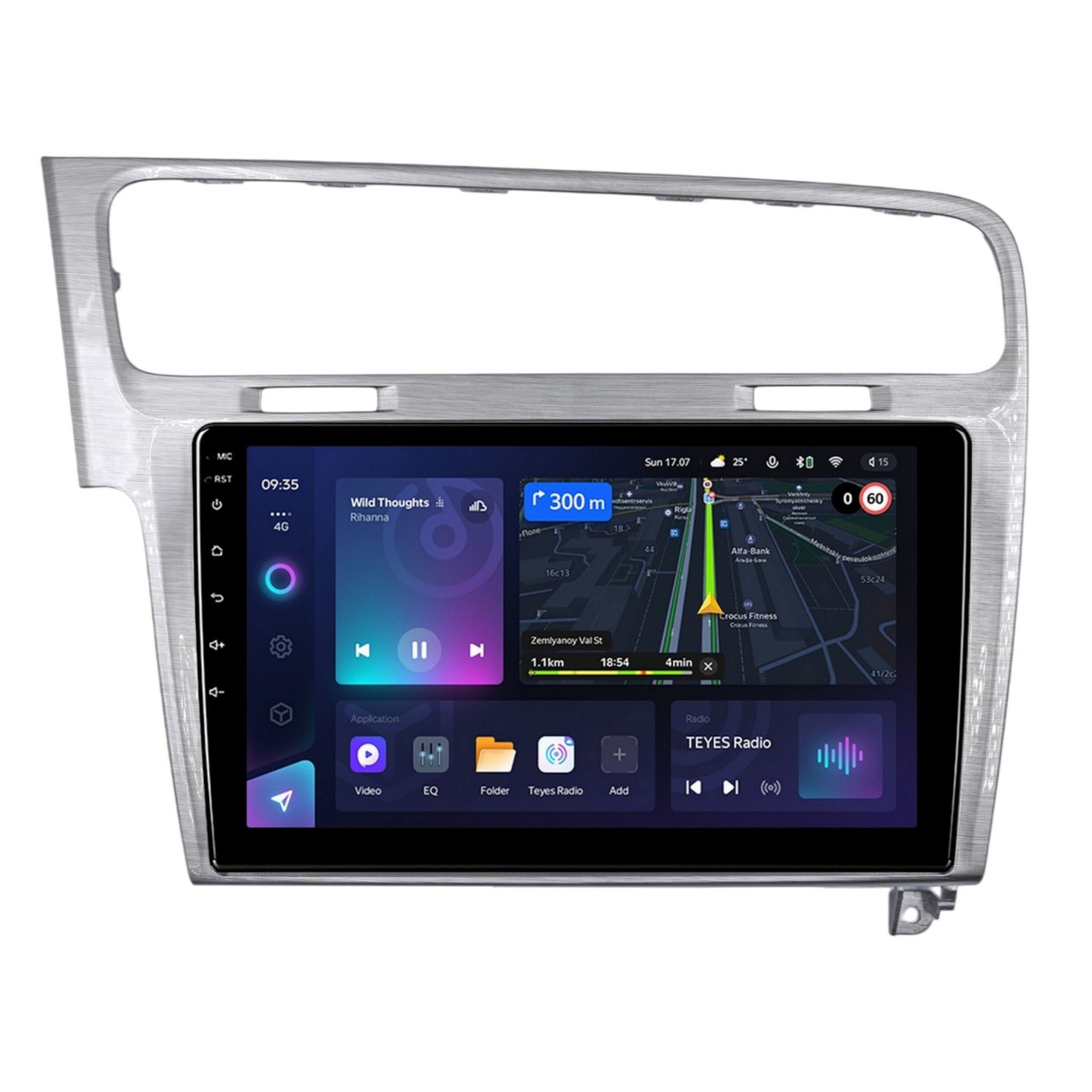 Штатна магнітола серії Teyes CC3L під Volkswagen Golf 7 MK7 2014-2018 (F1) (W1) 10 дюймів