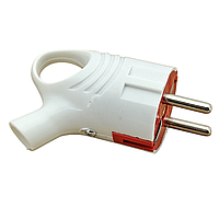 Вилка штепсельна євро з кільцем M-6