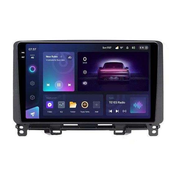 Штатна магнітола серії Teyes 2K 360 CC3 6*128Gb під Honda Fit, Jazz 2020+ (F1) (W2) 9 дюймів