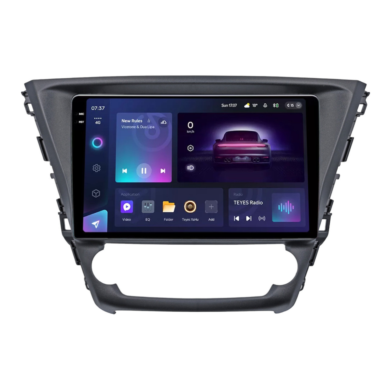 Штатна магнітола серії Teyes 2K CC3 під Toyota Avensis T270 2015-2018 (W1) 10 дюймів
