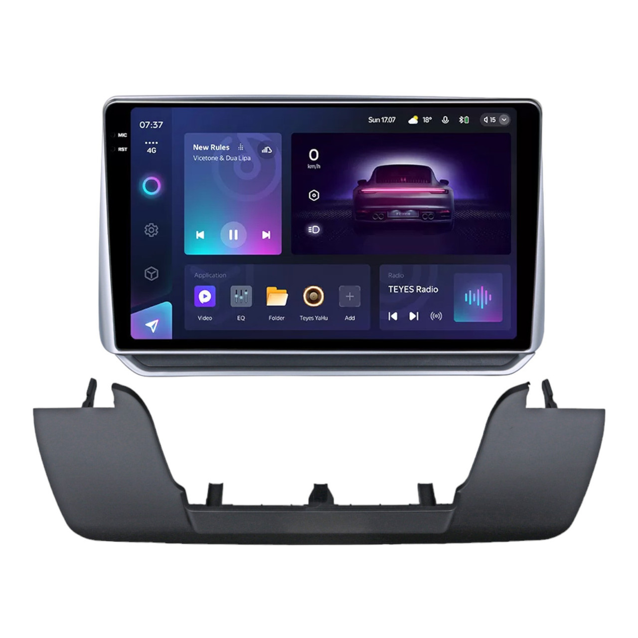 Штатна магнітола серії Teyes 2K CC3 під Nissan Altima L34 2018-2020 (F2) (W2) 10 дюймів