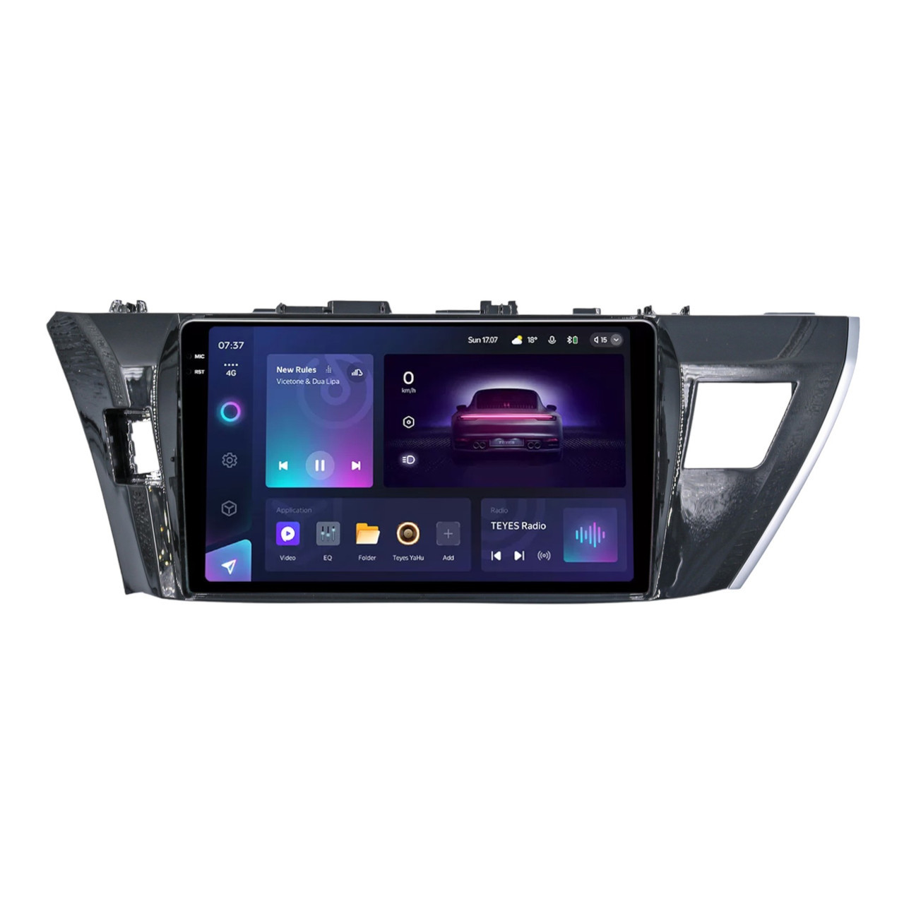 Штатна магнітола серії Teyes 2K CC3 під Toyota Corolla 11 Middle East 2013-2017 (F2) (W1) 10 дюймів