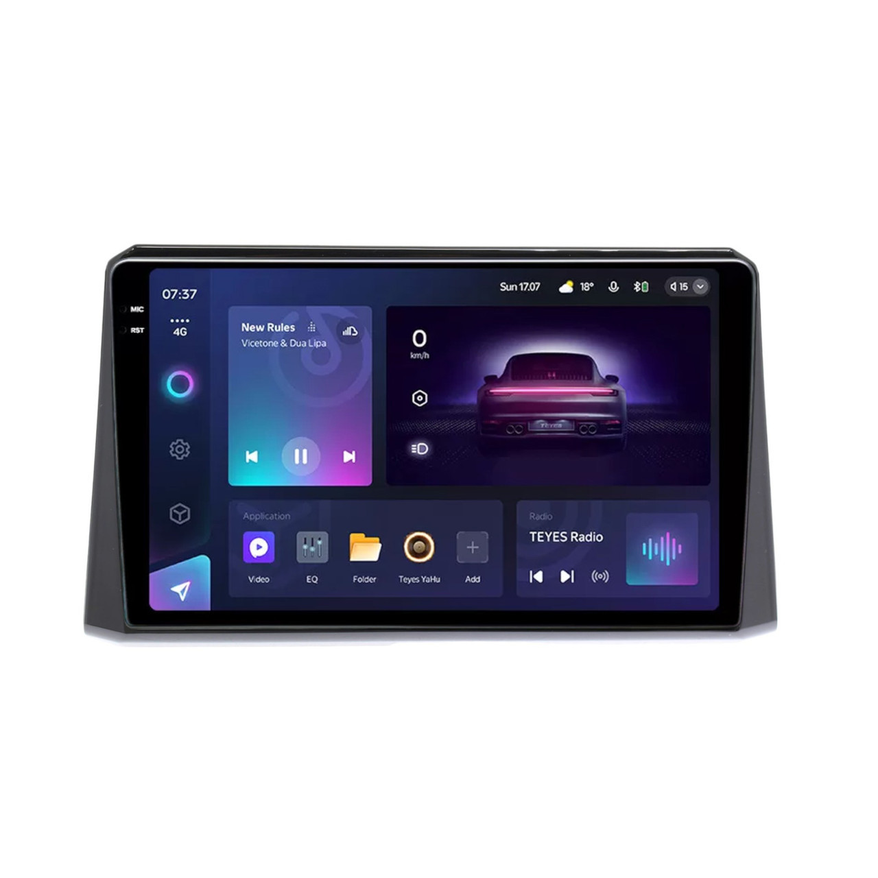 Штатна магнітола серії Teyes 2K CC3 під Toyota Corolla 12 2018-2020 (F2) (W1) 10 дюймів