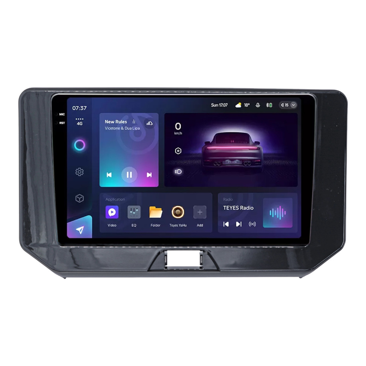 Штатна магнітола серії Teyes 2K CC3 під Toyota Harrier XU60 2020-2022 (W1) 10 дюймів