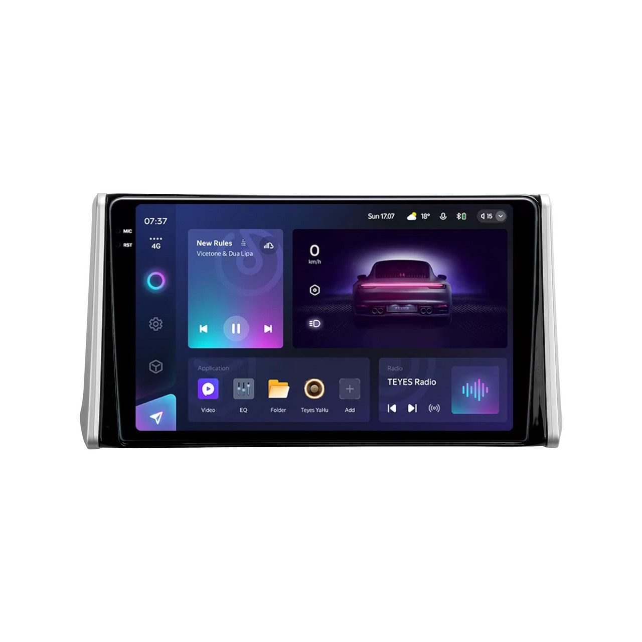 Штатна магнітола серії Teyes 2K CC3 під Toyota RAV4 XA50 2018-2020 (F1) (W1) 10 дюймів