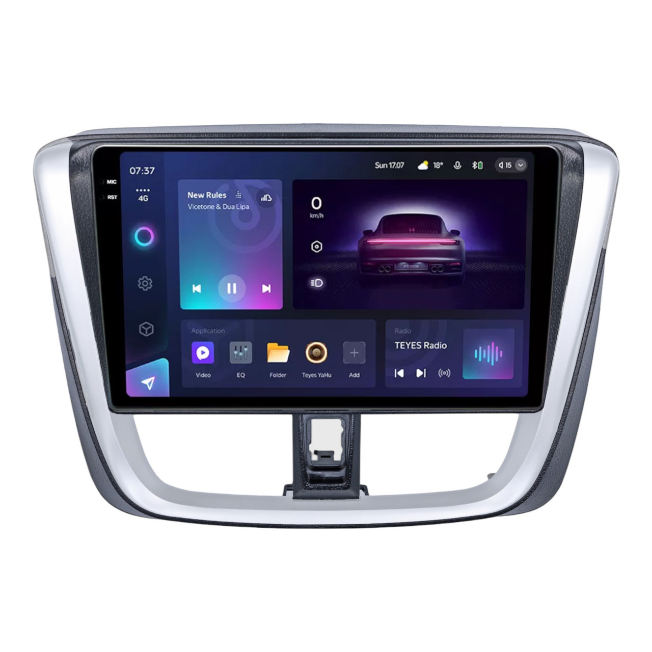 Штатна магнітола серії Teyes 2K CC3 під Toyota Vios Yaris L 2016-2019 (F1) 10 дюймів