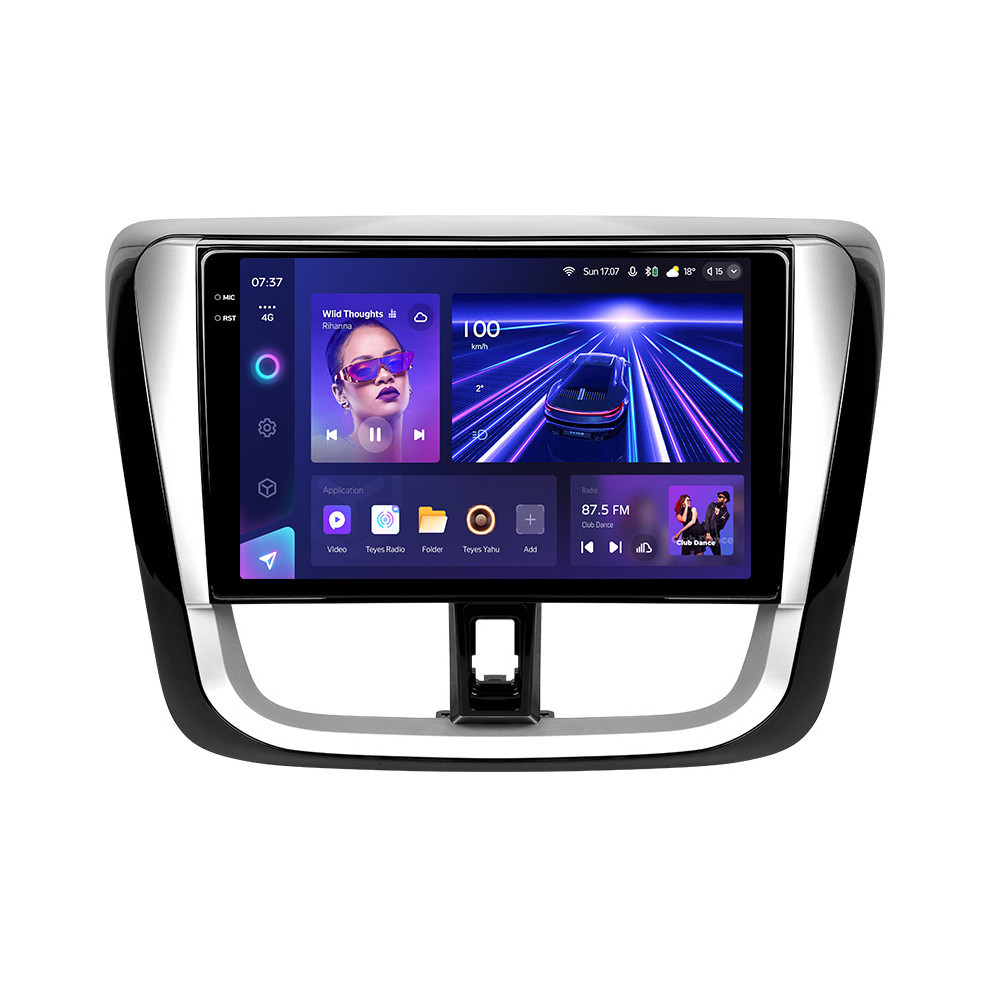 Штатна магнітола серії Teyes 2K CC3 під Toyota Vios Yaris L 2016-2019 (F4) 10 дюймів