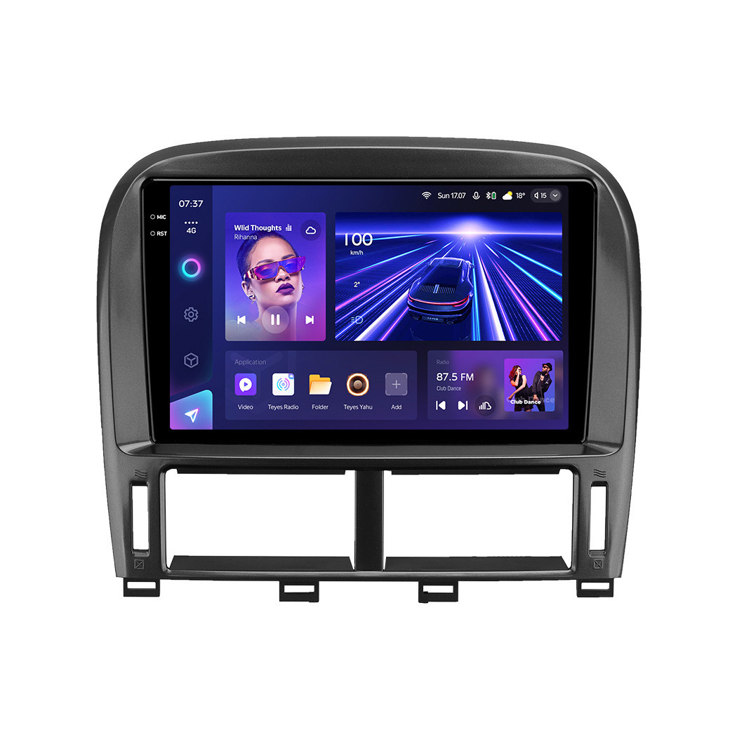 Штатна магнітола серії Teyes 2K 360 CC3 6*128Gb під Lexus LS430, XF30 2000-2006, Toyota Celsior XF30 2000-2006