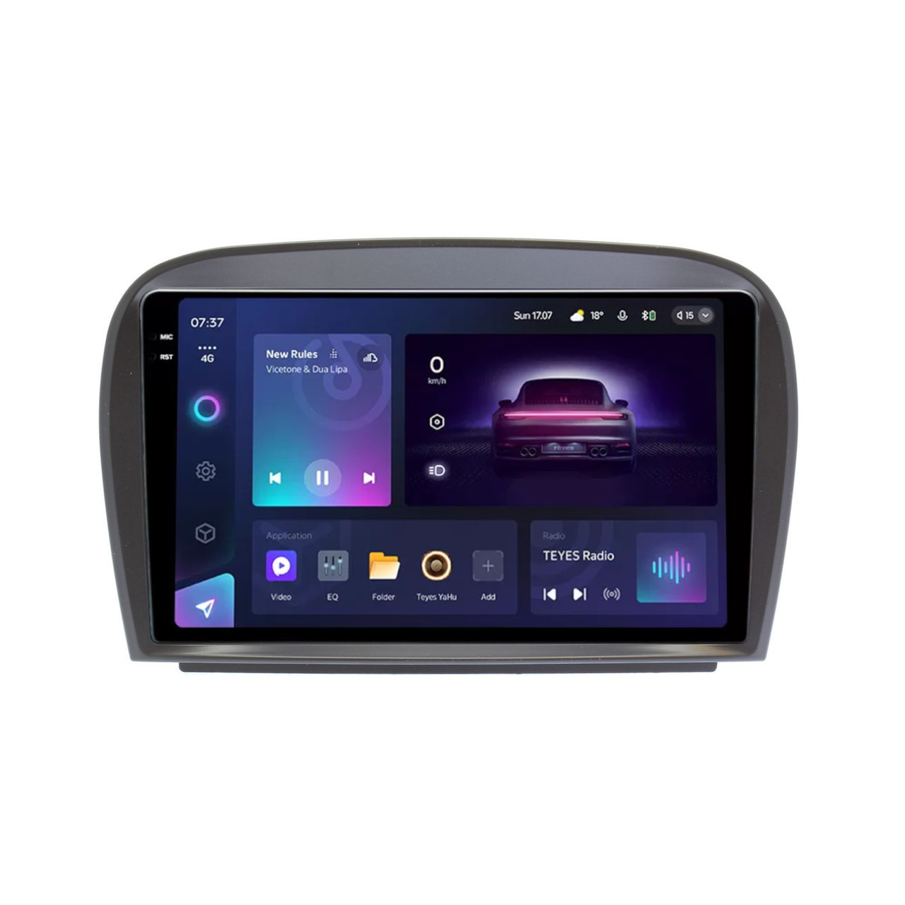 Штатна магнітола серії Teyes 2K 360 CC3 6*128Gb під Mercedes Benz SL 2008-2012 (W2) 9 дюймів