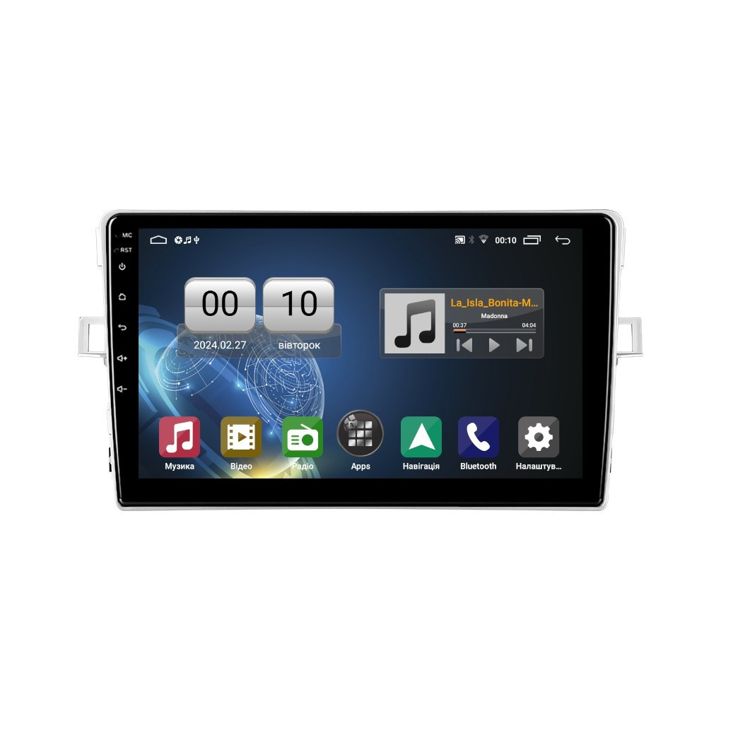 Штатна магнітола серії QIV Q1 під Toyota Verso R20 2009-2018 (F1) 9 дюймів, фото 1